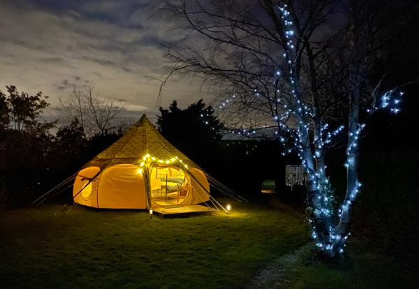 Lotus Belle Tent Glamping in Lymington